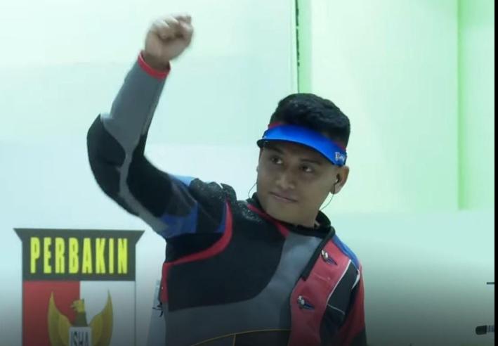 Atlet menembak asal Kota Bogor, Fathur Gustafian
