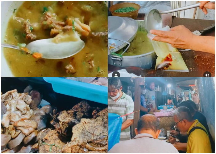 Soto Kuning Pak Salam yang berlokasi  Jl. Siliwangi No. 298, Kelurahan Sukasari, Kecamatan Bogor Timur, Kota Bogor, Jawa Barat.