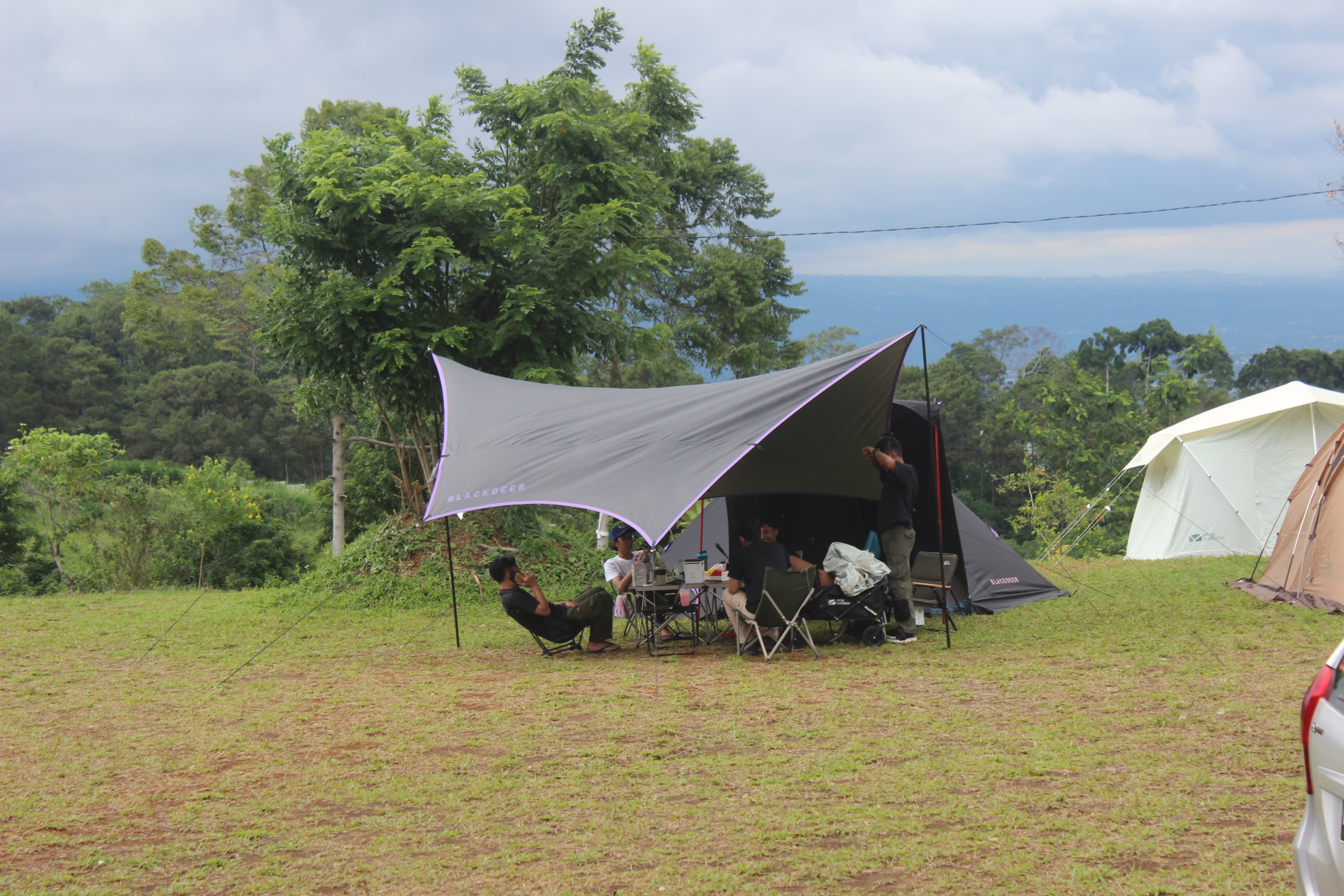 Lokasi camping ground Tiara Camp, Desa Citeko, Kecamatan Cisarua, Kabupaten Bogor. Foto: Septi/Radar Bogor