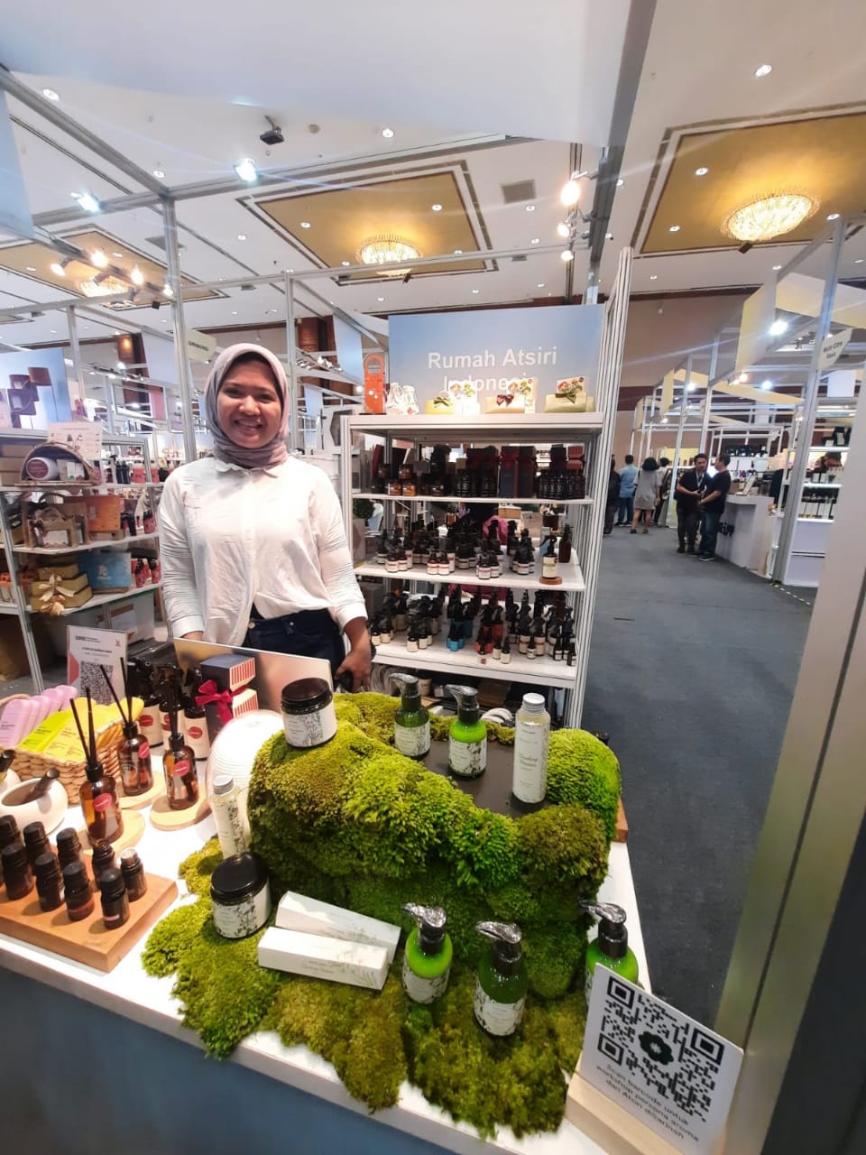 UMKM EXPO(RT) BRILIANPRENEUR 2023 Jadi Ajang Atsiri Kenalkan Aromatic Wellness Asli Indonesia