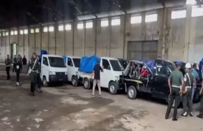 emeriksaan motor diduga hasil curanmor di Gudbalkir Pusziad, Kecamatan Buduran. (IST/RADAR SIDOARJO)/sumber: Jawapos.com
