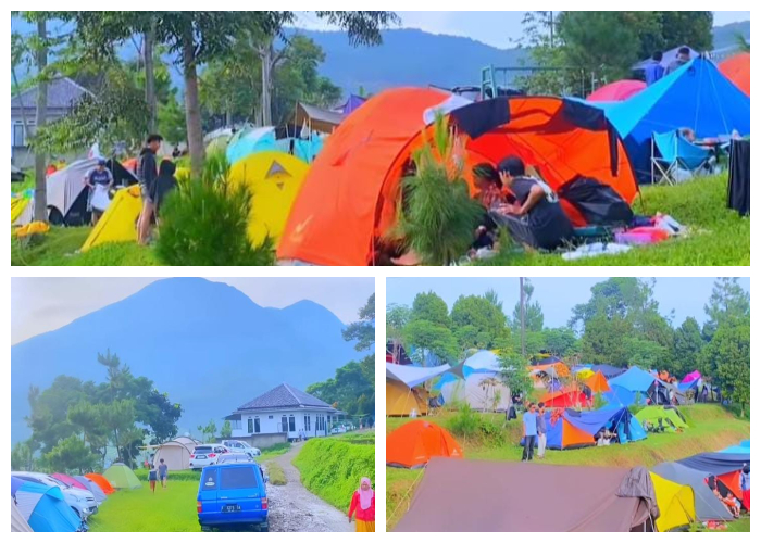 Alun Alun Kuta Genggelang yang terletak di Desa Gunung Bunder 2, Kecamatan Pamijahan, Kabupaten Bogor.