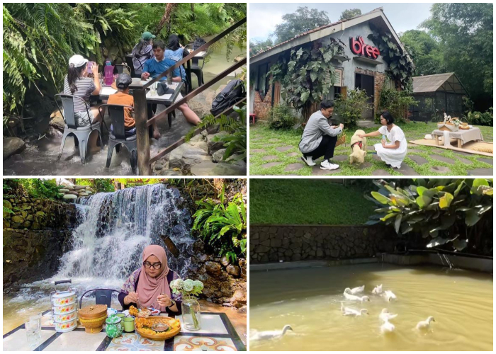 Bree Caffee and Kitchen yang berlokasi di Jalan Raya Cihideung No. 36, Desa Cipelang, Kecamatan Cijeruk, Kabupaten Bogor. Foto IG Bree Caffee