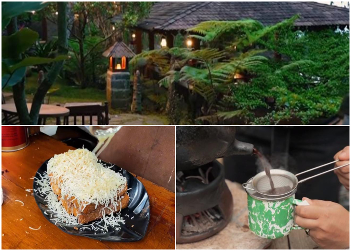 Kafe Alam yang berlokasi di Kampung Cipare, Desa Pancawati, Kecamatan Caringin, Kabupaten Bogor, Jawa Barat.
