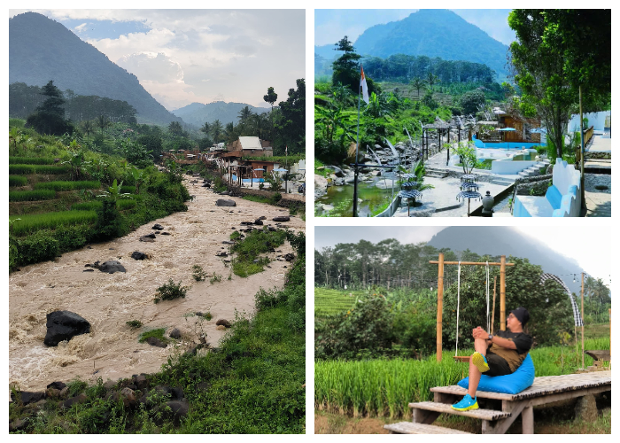 Glamping MVM Villa and Saung Sabin di Jl. Raya Desa Sukamakmur, Desa Sukamulya, Kecamatan Sukamakmur, Kabupaten Bogor. Foto: Iwan Alqodrie