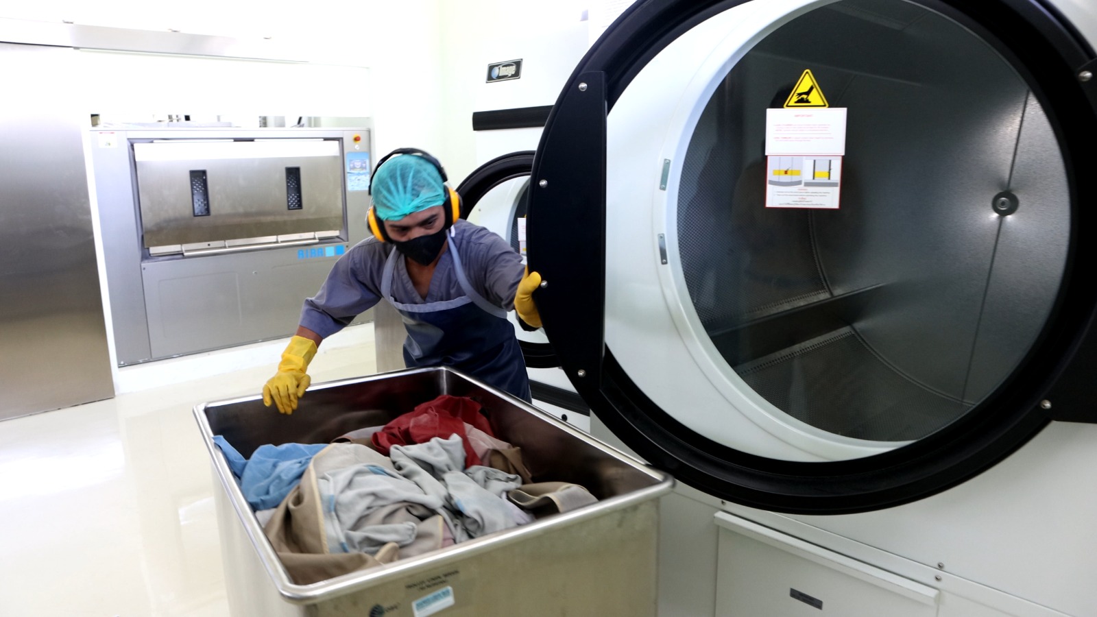 RSUD Leuwiliang Bogor Punya Teknologi Canggih Baru di Instalansi Laundry