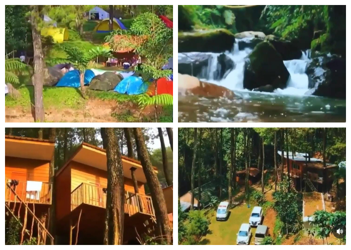 Kampung Rimba Puncak yang berlokasi di Kampung Jaipah, RT 06/RW 04, Desa, Batu Layang, Kecamatan Cisarua, Kabupaten Bogor, Jawa Barat 16750.