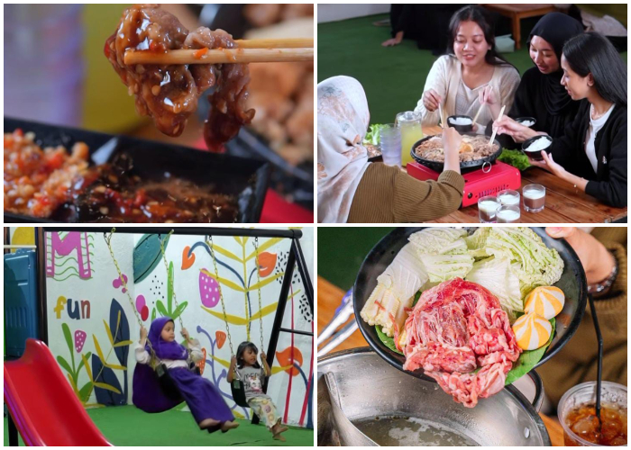 Olu Coffee and Grill, Jalan Raya Alternatif Pemda, Kelurahan Nanggewer, Kecamatan Cibinong, Kabupaten Bogor. Foto IG olucoffeeandgrill