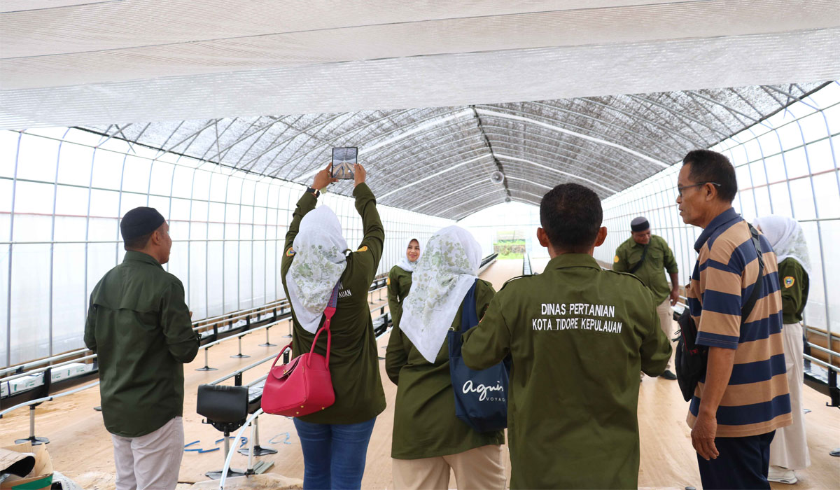 Polbangtan Bogor pamer SGH ke Dinas Tidore