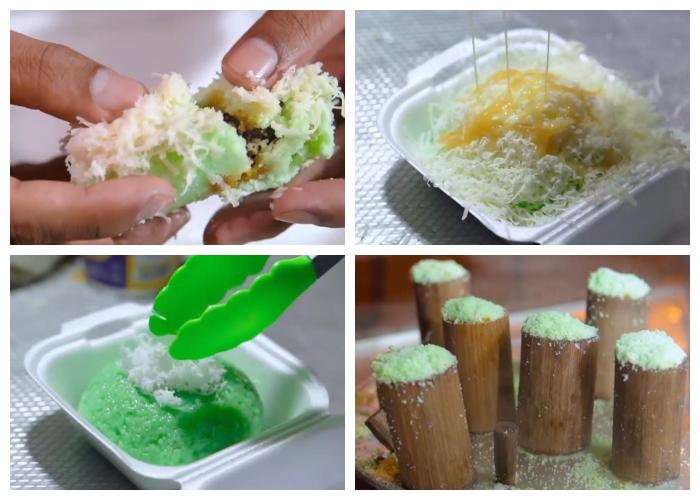 Putu Bambu Kue Tradisional, yang jualannya di Jalan Bangbarung, tepatnya sebrang Bakmi Kane Bangbarung, Kecamatan Bogor Utara, Kota Bogor.