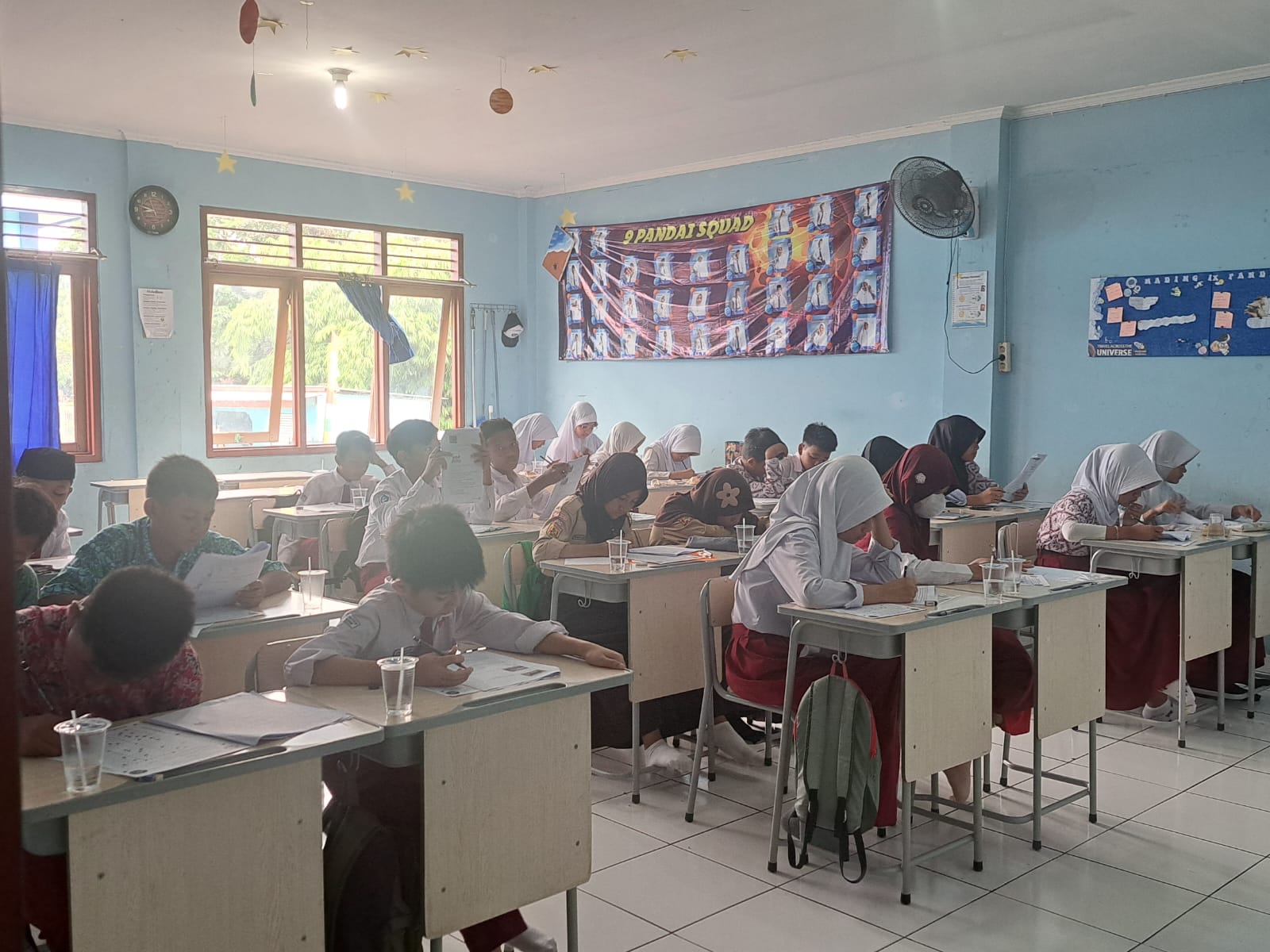 SMP Islam Terpadu (SMPIT) Al-Yasmin 2 menggelar Tryout tingkat Sekolah Dasar (SD) se-Kota Bogor pada Sabtu (17/2/2024). REKA/RADAR BOGOR