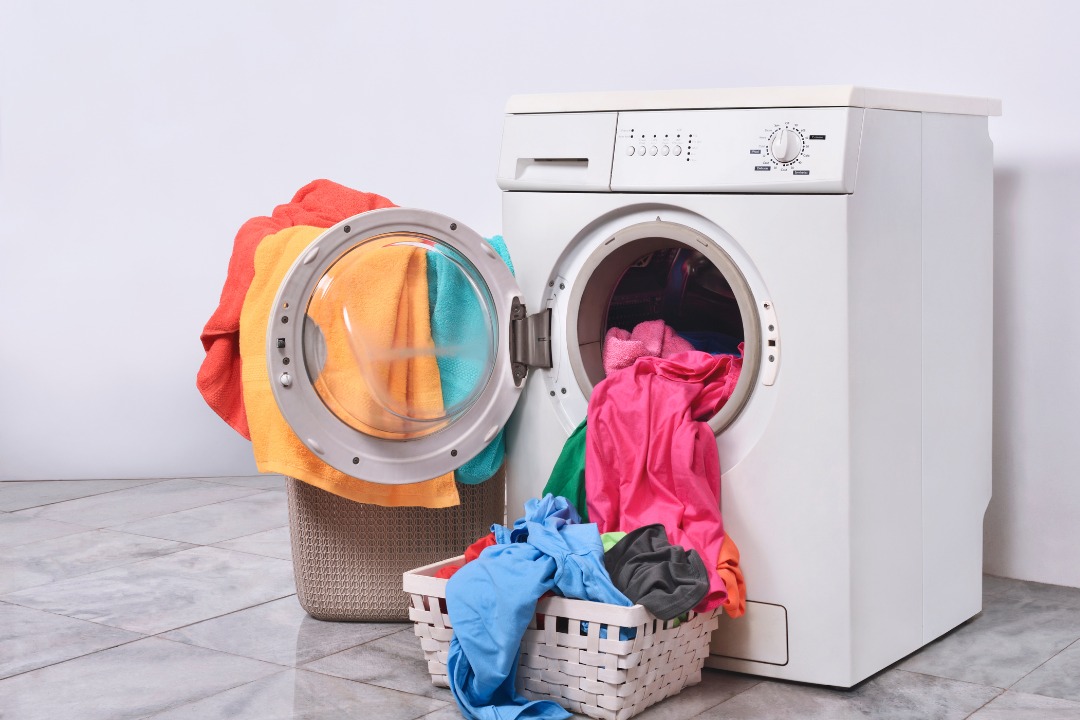 Ilustrasi mesin cuci