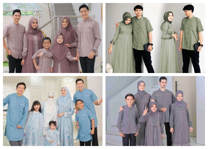 Tren warna baju Lebaran 2024