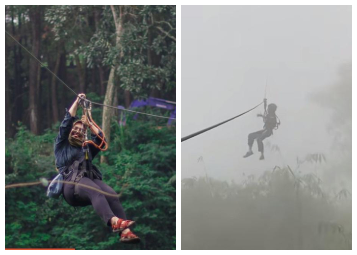 Bogor Treetop Zipline Adventure, Kabupaten Bogor.