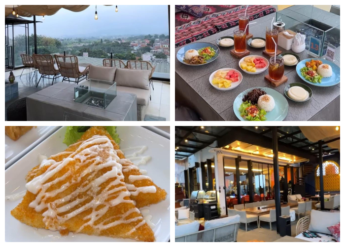 Bokka Rooftop dan Bokka Koffie di Jl. Raya Bogor, Ruko Cimandala No. 1B KM 50, Desa Cimandala, Kecamatan Sukaraja, Kabupaten Bogor, Jawa Barat 16710.