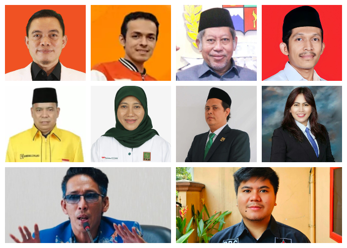 Daftar Caleg Dapil 4 Tanah Sareal yang berpotensi melenggang ke DPRD Kota Bogor.