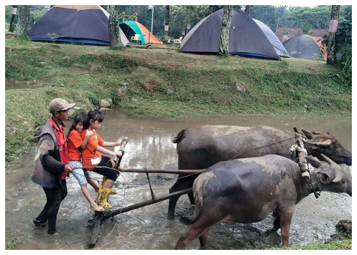 Citra Alam Riverside, yang berlokasi di Kampung Cilember, Desa Jogjogan, Kecamatan Cisarua, Kabupaten Bogor, Jawa Barat.
