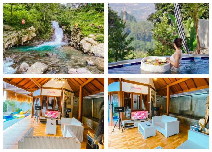 Glamping Kuy Bogor yang berlokasi di Jalan Curug Panjang, Desa Cilember, Kecematan Cisarua, Bogor, Jawa barat.