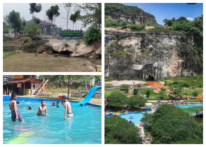 Wisata alam Goa Lalay yang berlokasi di Kecamatan Klapanunggal, Kabupaten Bogor, Jawa Barat.