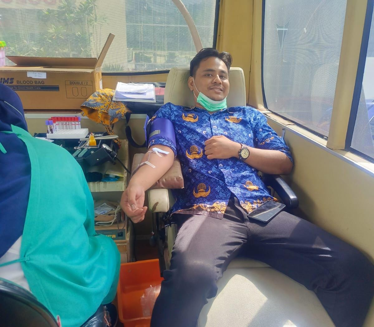 Jaga Persediaan Darah Selama Ramadan, RSUD Kota Bogor Adakan Donor Darah 2 Kali Sepekan. Reka/Radar Bogor
