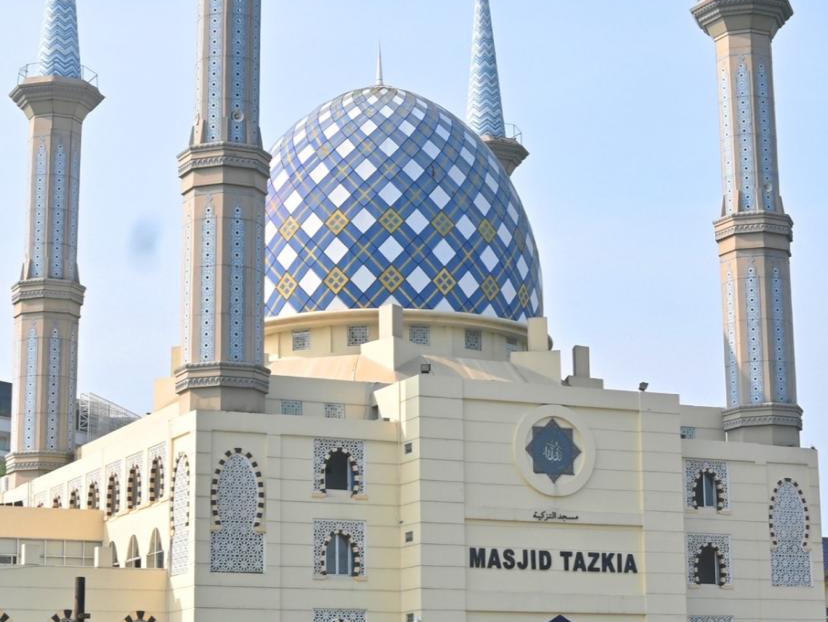Kemegahan Masjid Tazkia Sentul Bogor. Fikri/Radar Bogor