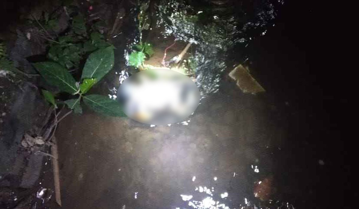Sesosok jasad bayi perempuan yang ditemukan warga mengambang di aliran Kali Cijebul, pada Selasa (19/3/2024) malam sekitar pukul 22.00 WIB.
