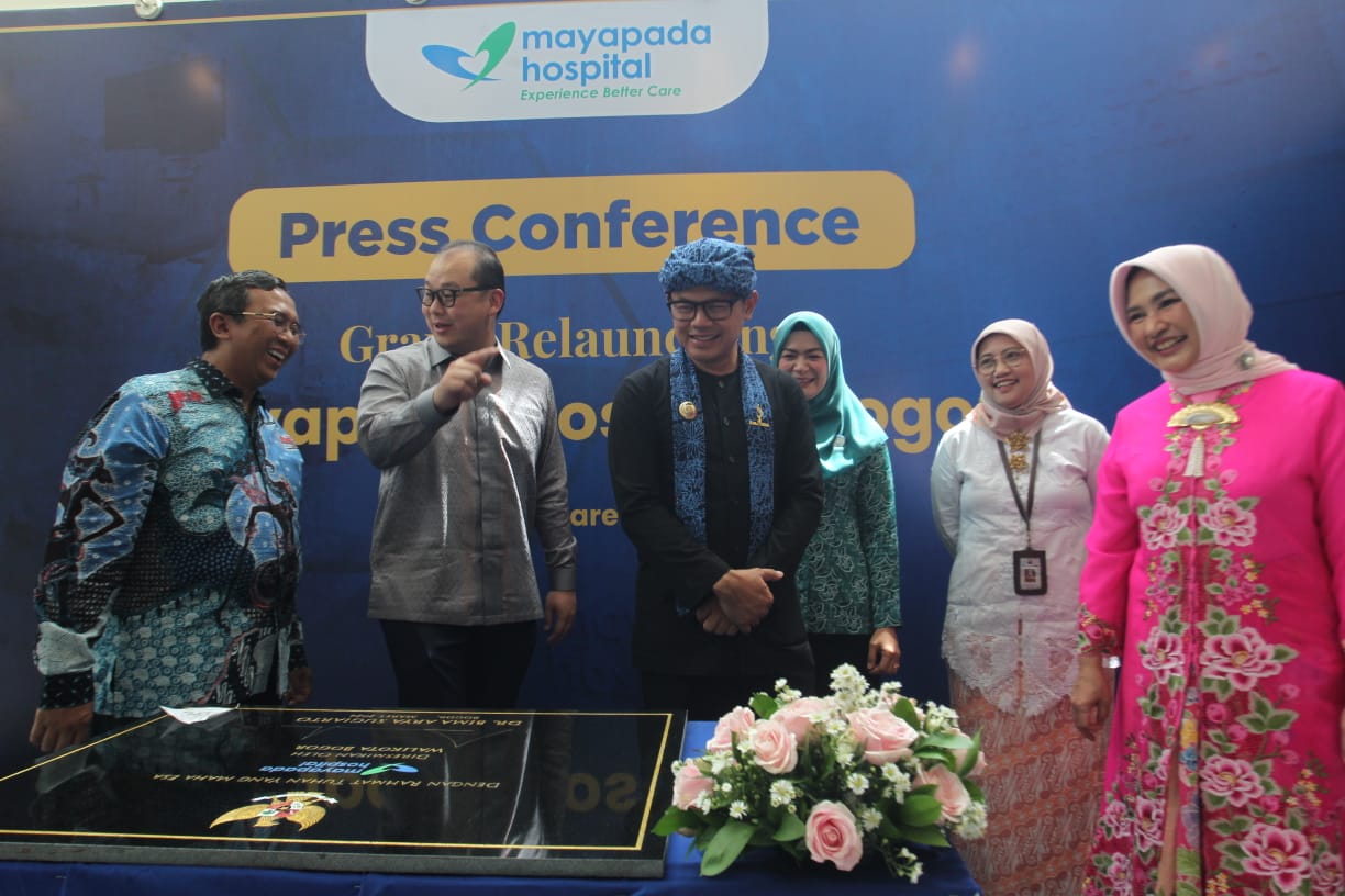 Wali Kota Bogor Bima Arya saat acara Grand Relaunching  Mayapada Hospital Bogor, Kamis (7/3/2024). SOFYANSYAH/RADAR BOGOR