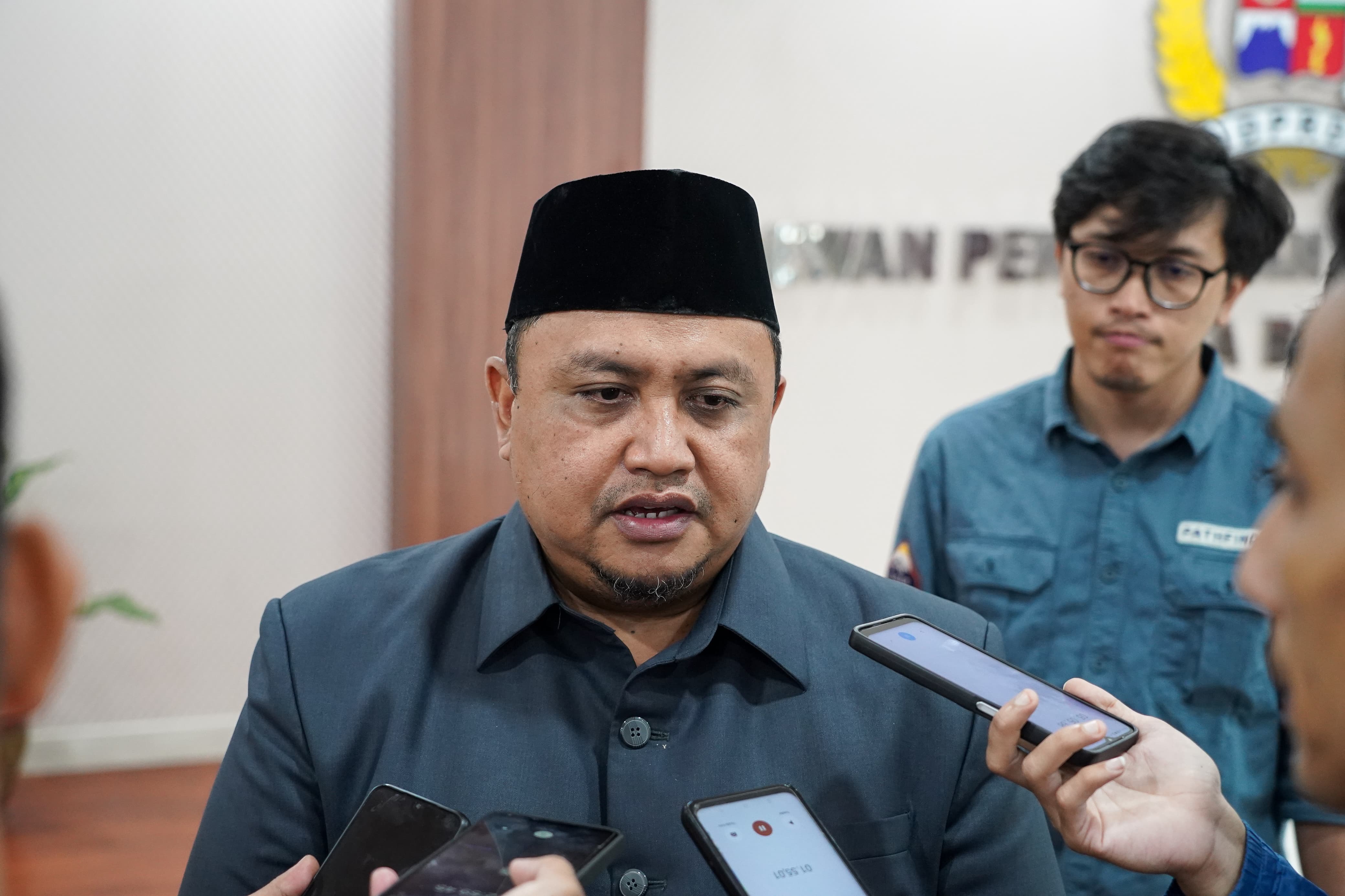 Ketua DPRD Kota Bogor, Atang Trisnanto,