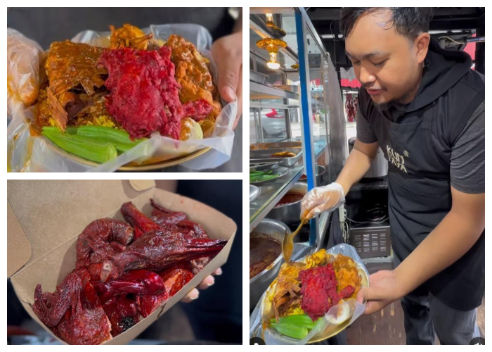 Nasi Kandar Bogor yang berlokasi di sebrang Toko Buku 88, Jl. Merdeka No. 27, Kelurahan Ciwaringin, Kecamatan Bogor Tengah, Kota Bogor.