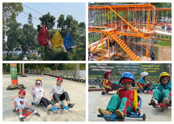 Rivera Outbound dan Edutainment yang berlokasi di Perumahan Bogor Nirwana Residence, Kelurahan Rancamaya, Kecamatan Bogor Selatan, Kota Bogor. Foto: Omer Ritonga/Radar Bogor