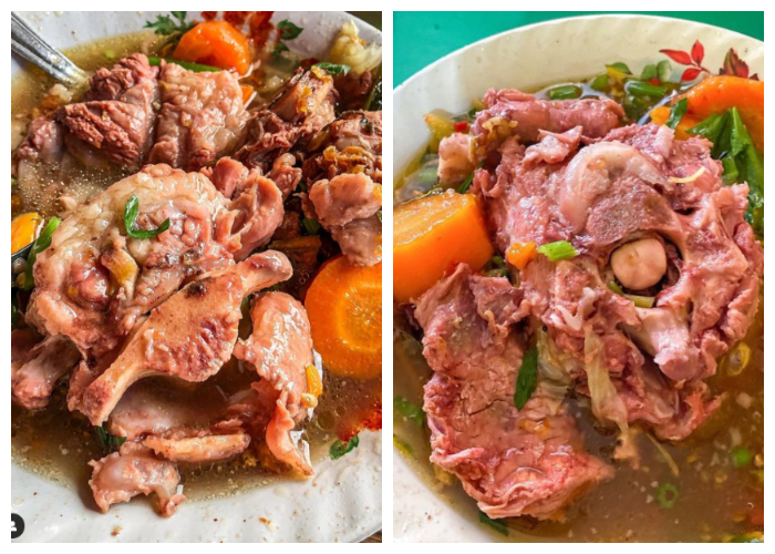 Sop Buntut Mang Uu, yang berlokasi Jalan Achmad Sobana No, 75C, Tegal Gundil, Kecamatan Bogor Utara, Kota Bogor.