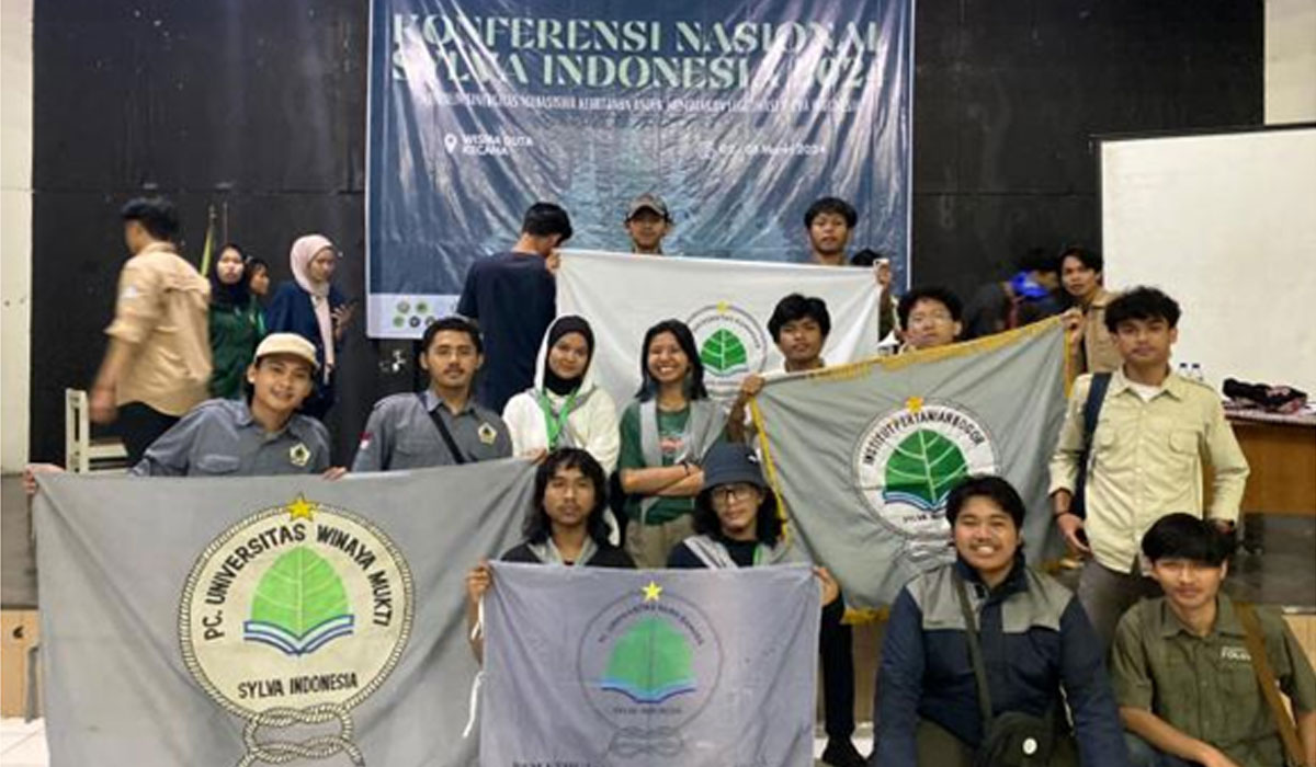 Universitas Nusa Bangsa Bogor mengirimkan 4 orang delegasi pada Konferensi Nasional Sylva Indonesia (KNSI) ke XX tahun 2024 dilaksanakan di Yogyakarta pada 29 Februari - 06 Maret 2024.