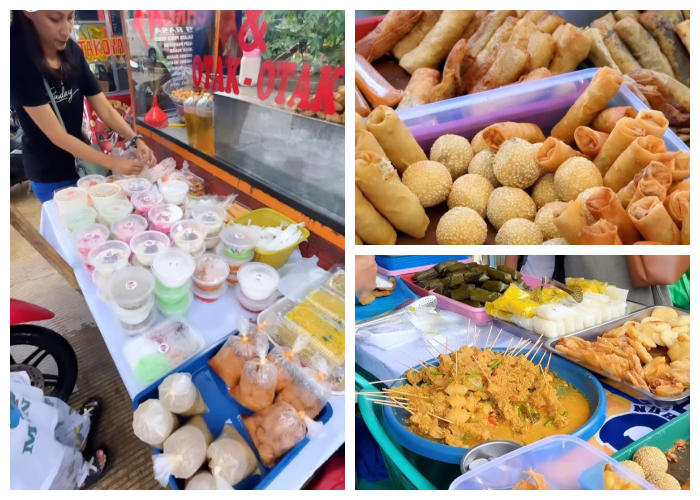 Berburu takjil untuk buka puasa di Kota Bogor.