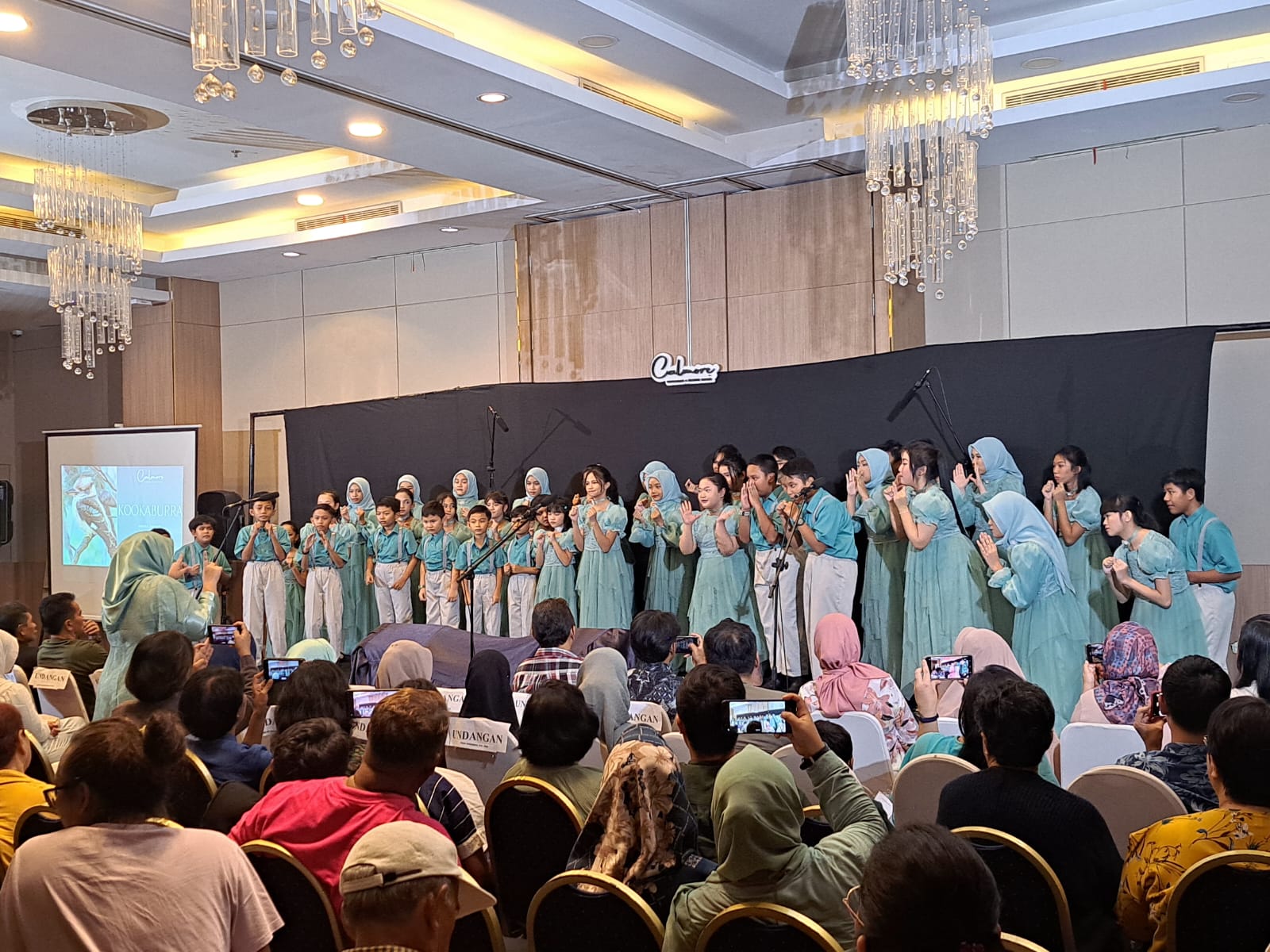 Calmore Children and Youth Choir gelar konser offline di Kota Bogor. Fatur/Radar Bogor