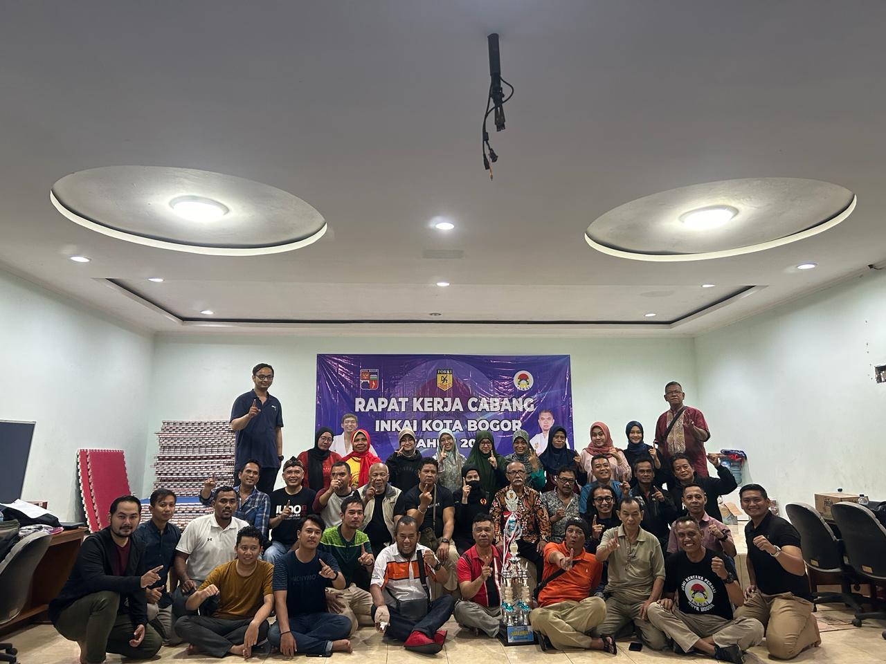 INKAI Kota Bogor menggelar rapat kerja cabang (rakercab). (IST)