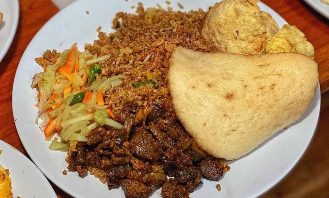Nasi Goreng Rendang Uda Bimbi Bogor.