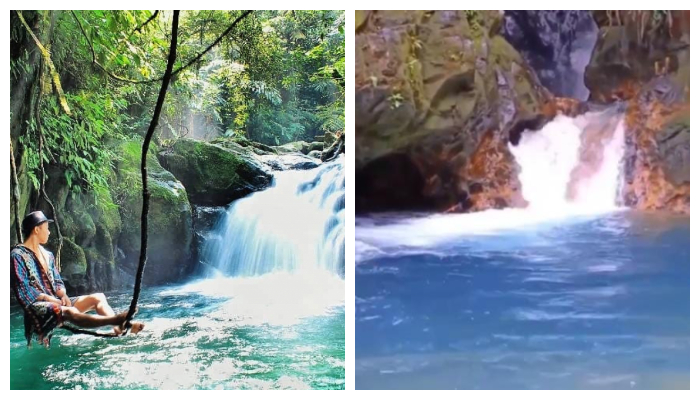 Curug Cibulao, yang berada di Desa Megamendung, Kecamatan Megamendung, Kabupaten Bogor.