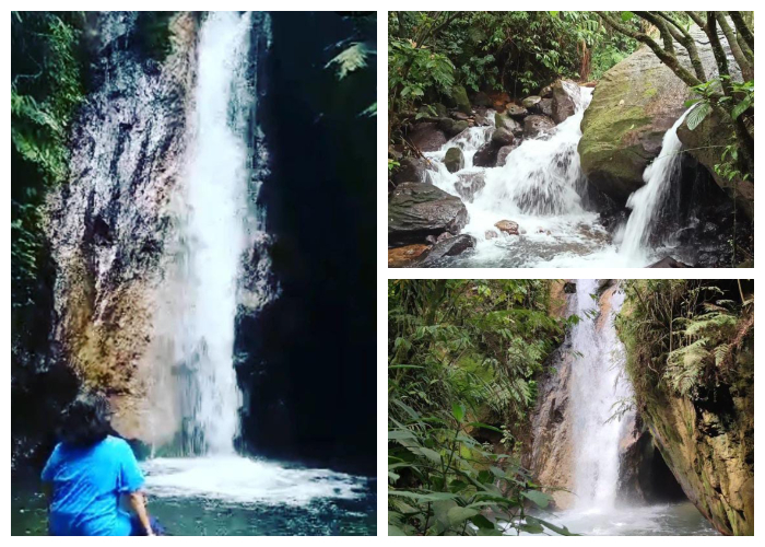 Curug Pakuan yang berlokasi di Desa Sukamulya, Kecamatan Sukamakmur, Kabupaten Bogor.