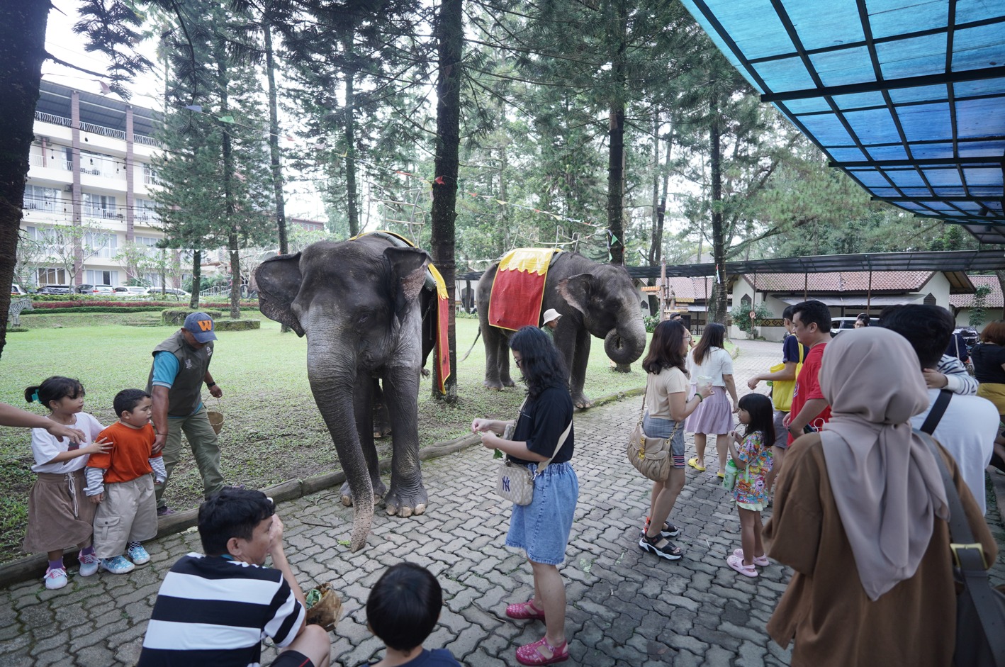 Salah satu aktivitas yang bisa dilakukan di Royal Safari Garden. (Omer Ritonga/Radar Bogor)