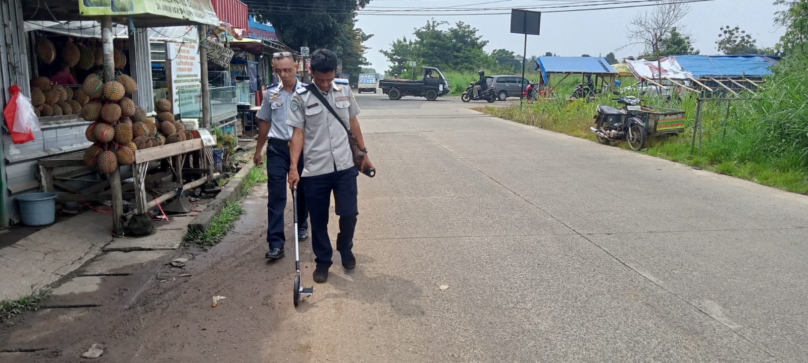 Jalan Bomang bakal dipasang PJU dalam waktu dekat. Arifal/Radar Bogor