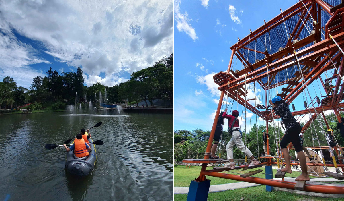 Suasana aktivitas seru di Rivera Bogor