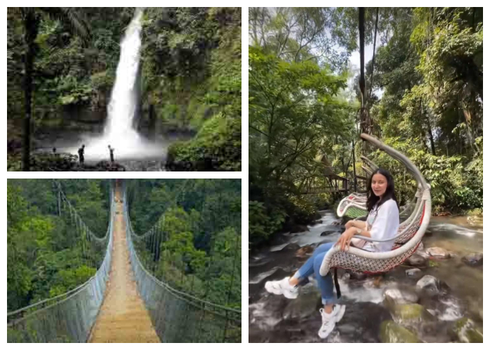 Destinasi wisata Situ Gunung Sukabumi yang berada di dalam kawasan Taman Nasional Gunung Gede Pangrango.