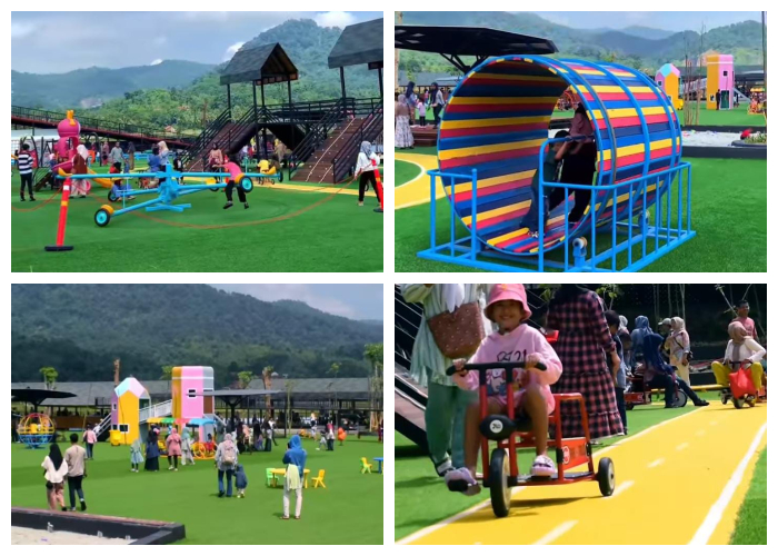 The Nice Park Rumpin, yang berlokasi di Kampung Cisiriung, RT.003/RW.001, Desa Rabak, Kecamatan Rumpin, Kabupaten Bogor, Jawa Barat 16350.