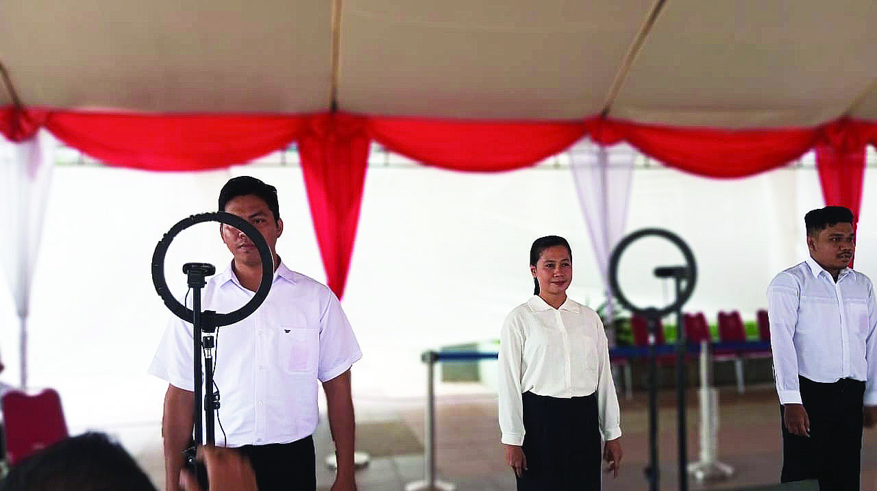 Proses seleksi P3K di Universitas Tadulako, beberapa waktu lalu.