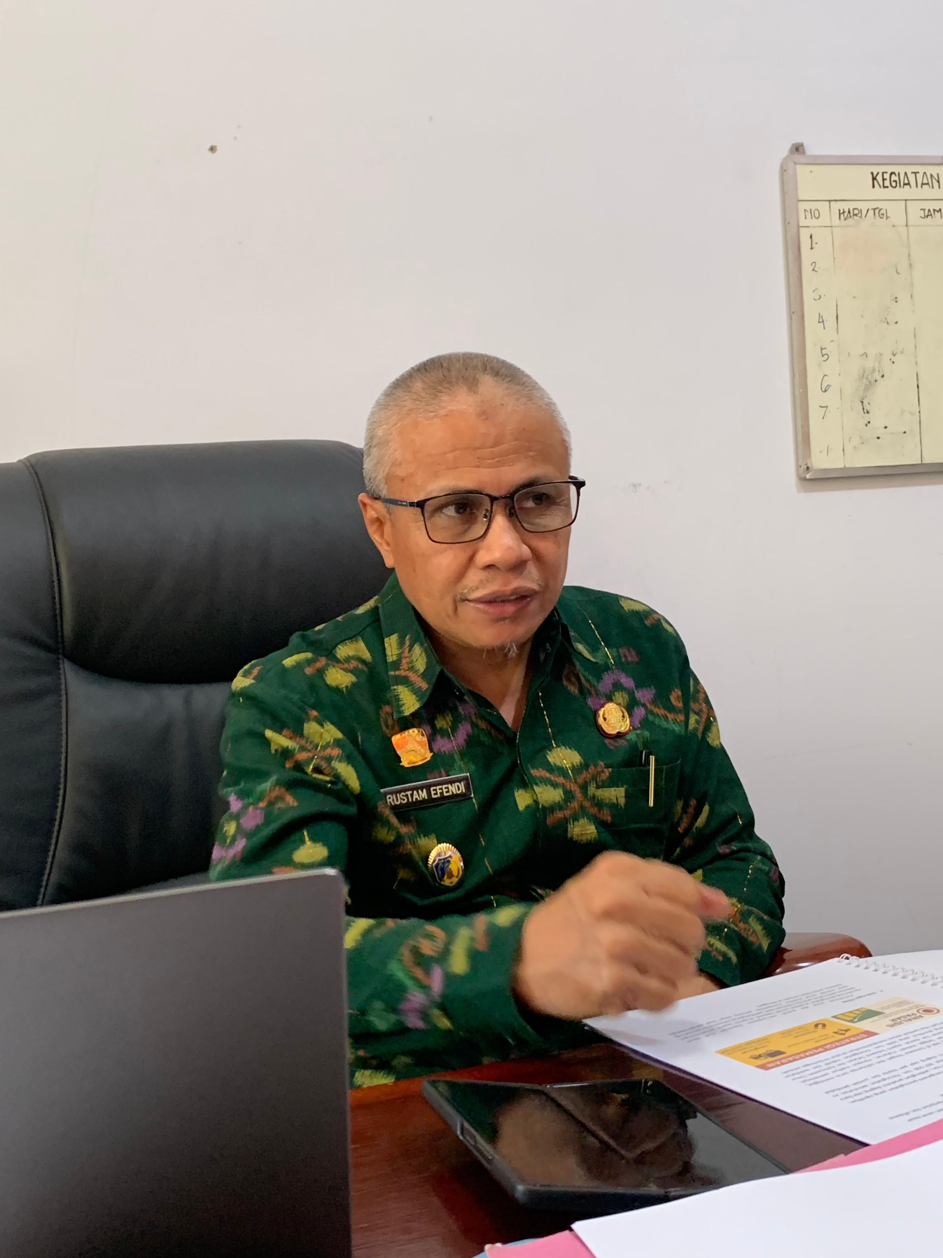 Sekretaris Kabupaten (Sekkab) Donggala, Rustam Efendi Rustam Efendi