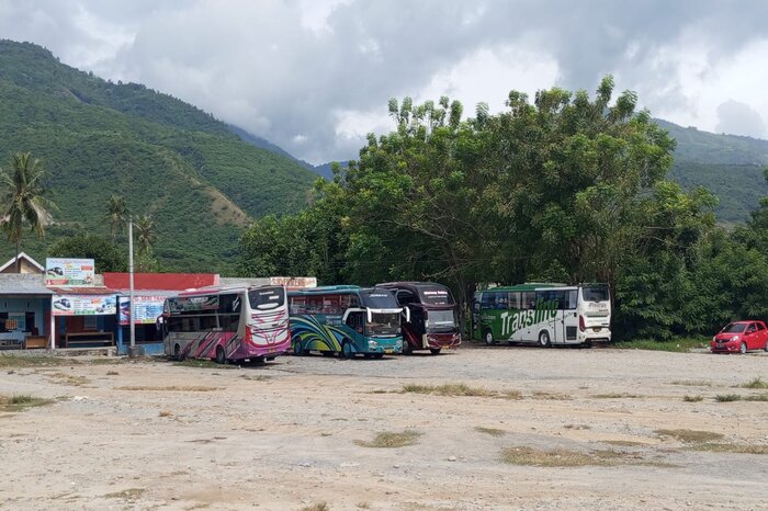 MASIH SEPI : Aktivitas di Terminal Tipe C Tipo pada Selasa (27/5/2025).