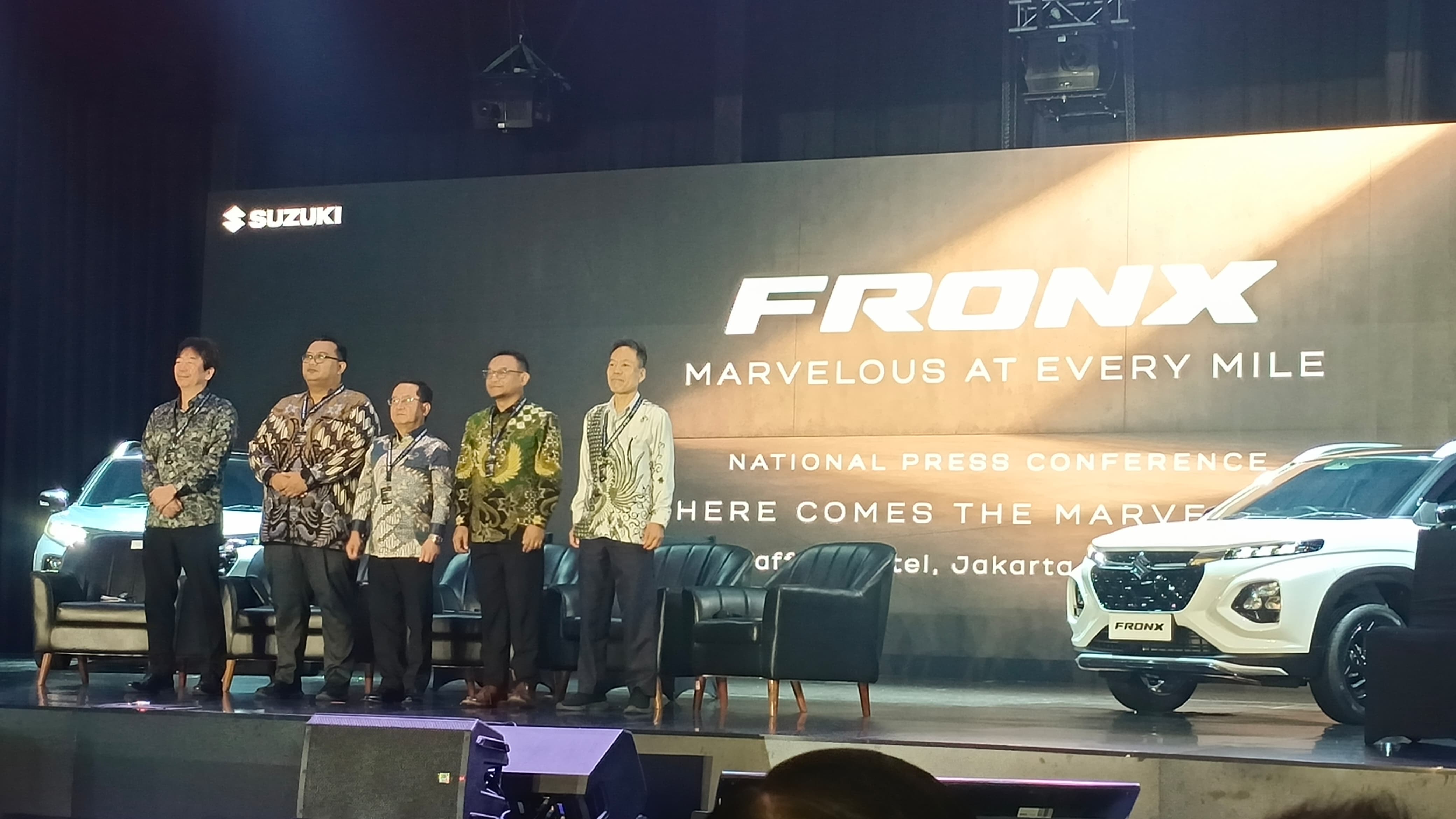 Product Announcement Ceremony dari PT Suzuki Indomobil Sales, sejumlah tokoh penting Suzuki memberikan pernyataan menarik seputar Suzuki Fronx.