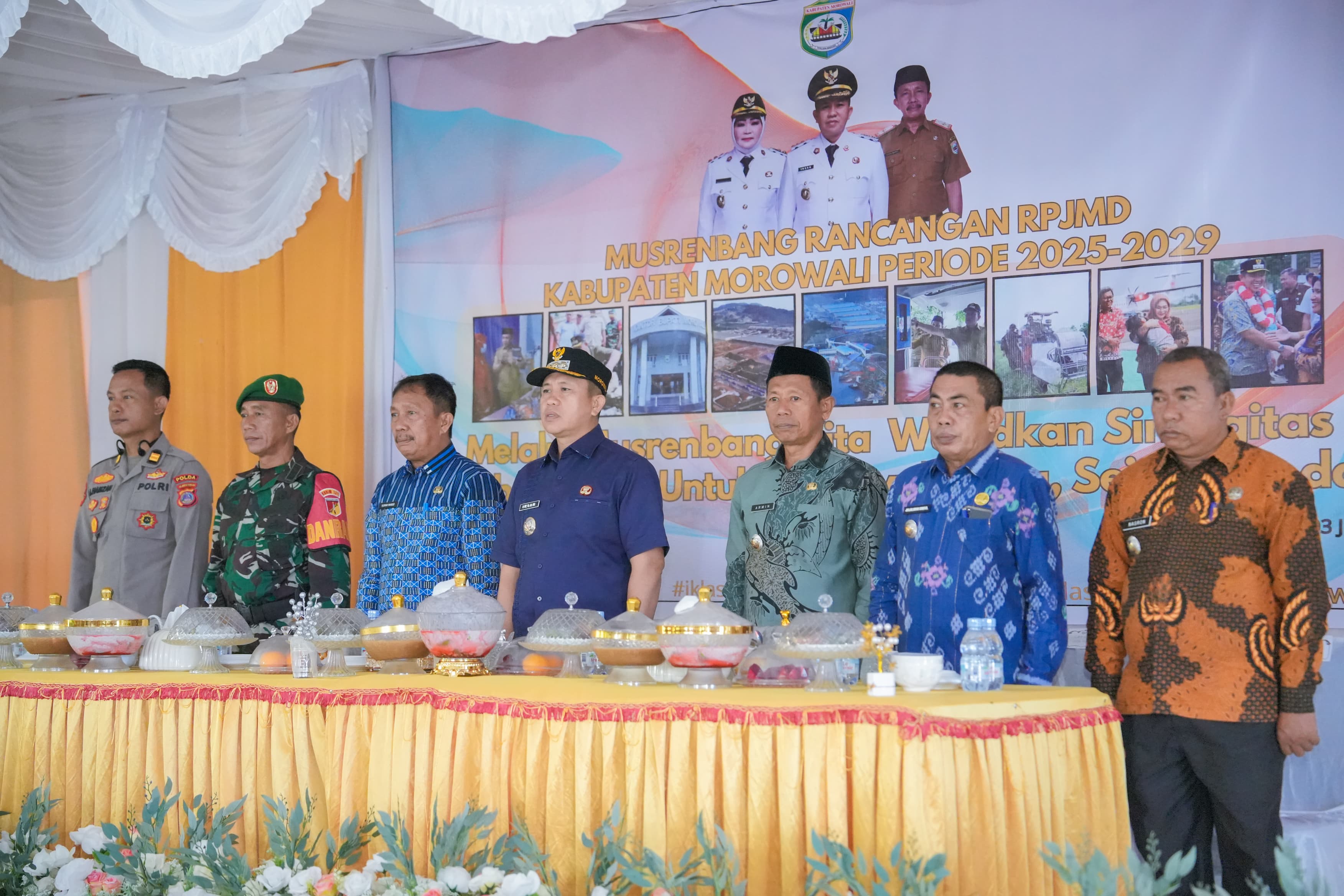 MUSRENBANG : Pemkab Morowali menggelar Musrenbang rancangan RPJMD Kabupaten Morowali tahun 2025&ndash;2029, Kamis (03/07/2025).(FOTO : SUPRIYONO/RADAR PALU)