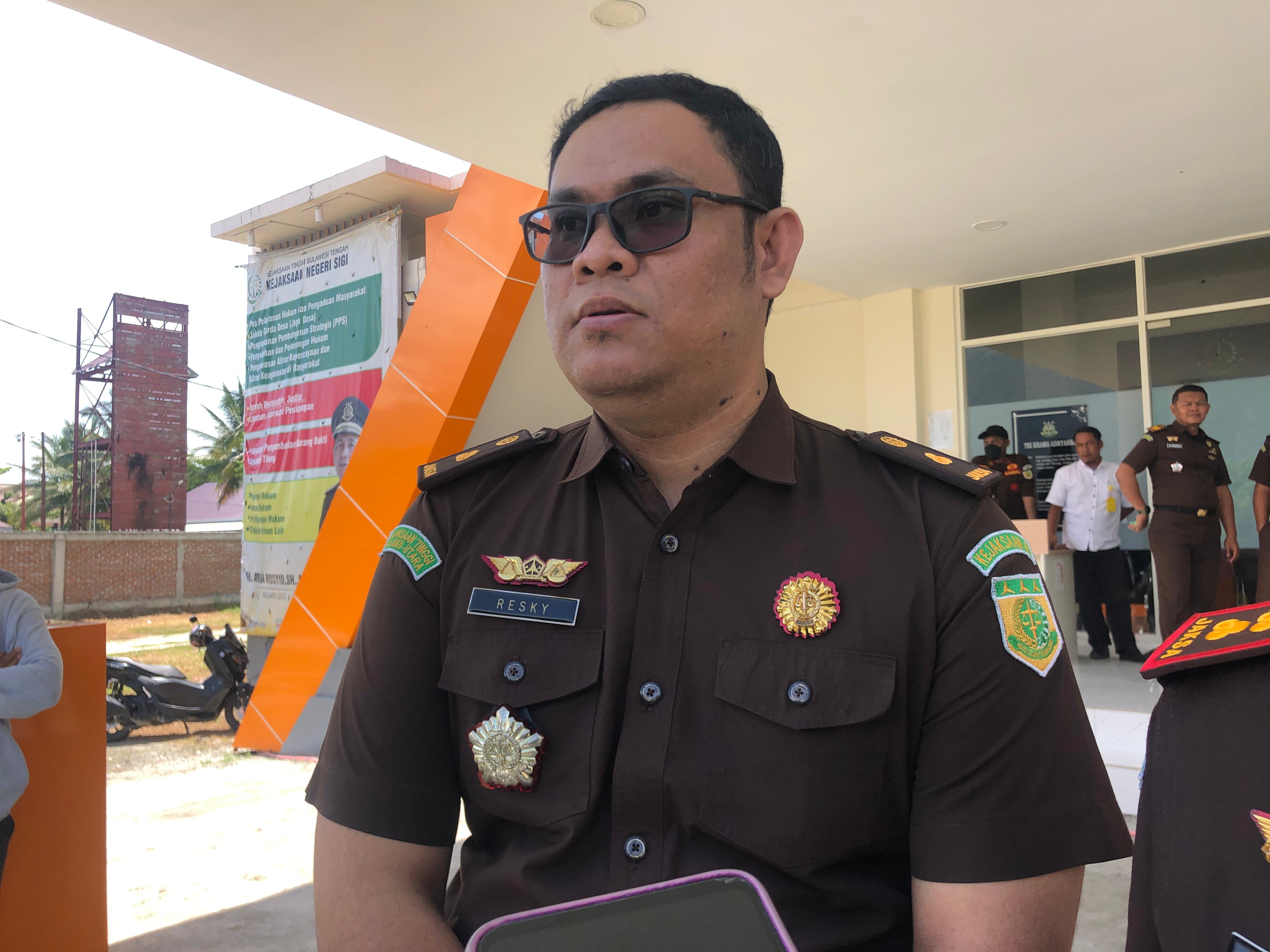 Resky Andri Ananda (FOTO : ANGEL SUMBARA/RADAR PALU)