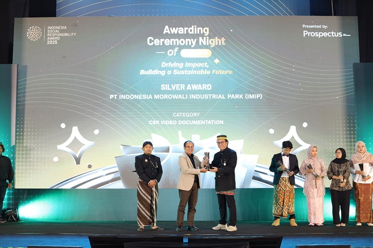 Ada empat penghargaan pada ajang Indonesia Social Responsibility Award (ISRA) 2025 di Yogyakarta awal Juli 2025, dibawa pulang ke Morowali, Sulawesi Tengah.